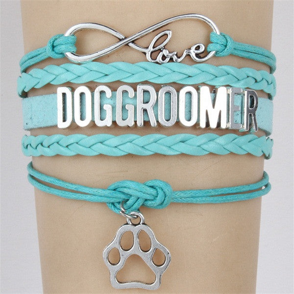 2016 Love Dog Groomer Bracelet and Paw Pendant