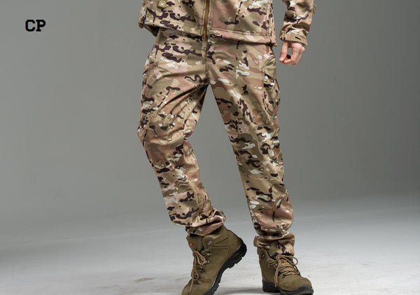 Camo Men Outdoor Waterproof Pants