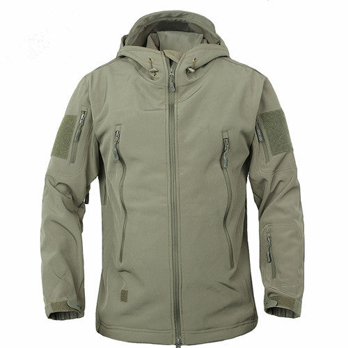 CAMOUFLAGE MEN SPECIAL OUTDOOR WATERPROOF JACKET