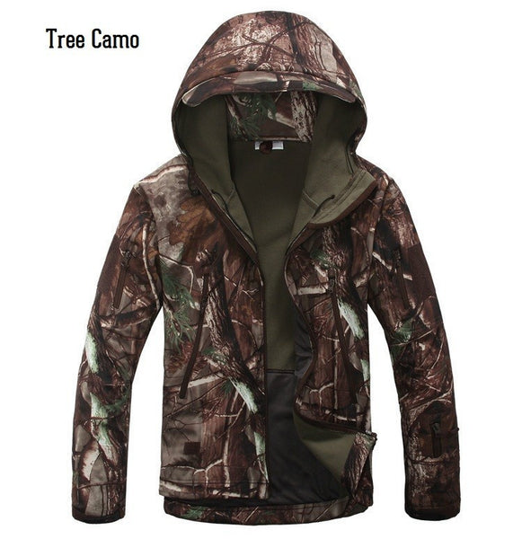 CAMOUFLAGE MEN SPECIAL OUTDOOR WATERPROOF JACKET