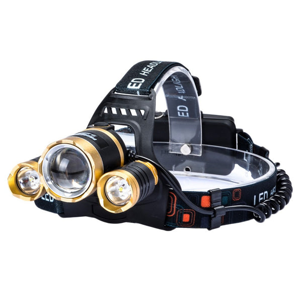 2016 Best 3000 Lumen Zoomable Led Headlight Lamp-Gold Series